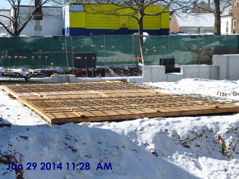 Rebar Mats being fabricated